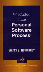 book cover of Introduction to the Personal Software Process (The SEI Series in Software Engineering) by Watts S. Humphrey