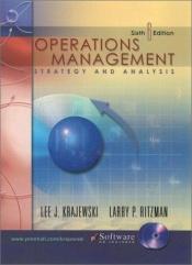 book cover of Foundations of Operations Management by Lee J. Krajewski