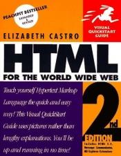 book cover of HTML for the World Wide Web by Elizabeth Castro