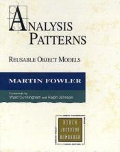 book cover of Analysis patterns by Martin Fowler