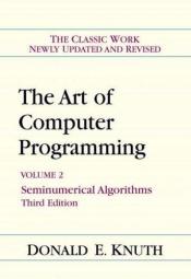 book cover of The Art of Computer Programming by Donald Knuth