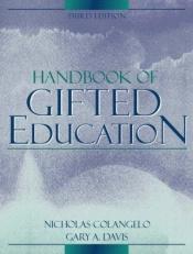 book cover of Handbook of Gifted Education by Nicholas Colangelo