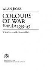 book cover of Colours of War by Alan Ross (ed)