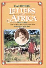 book cover of Lettres d'Afrique, 1914-1931 by Karen Blixen