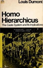 book cover of Homo hierarchicus : the caste system and its implications [2nd Eng edition] by Louis Dumont