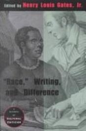book cover of "Race," Writing and Difference by Henry Louis Gates, Jr.