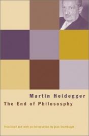 book cover of The End of Philosophy by Martin Heidegger