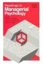 book cover of Readings in Managerial Psychology by Harold J Leavitt