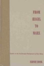 book cover of From Hegel To Marx by Sidney Hook