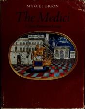 book cover of Die Medici. Eine Florentiner Familie by Marcel Brion