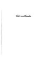 book cover of Hollywood Speaks: Deafness and the Film Entertainment Industry by John S. Schuchman