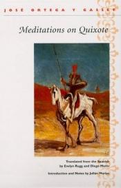book cover of Meditaciones del Quijote by חוסה אורטגה אי גאסט
