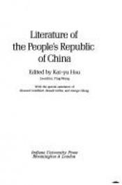 book cover of Literature of the People's Republic of China by En-Lai); Hsu (Chou, Kai-yu