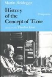 book cover of History of the concept of time by Martin Heidegger