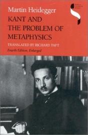 book cover of Kant and the problem of metaphysics by مارتن هايدغر