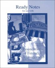 book cover of Ready Notes for Use With Foundations of Financial Management by Stanley B. Block