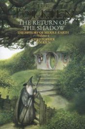 book cover of The Return of the Shadow by J. R. R. Tolkien