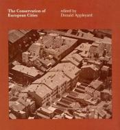 book cover of The Conservation of European Cities by Donald Appleyard