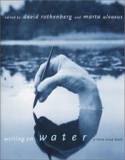 book cover of Writing on water by David Rothenberg