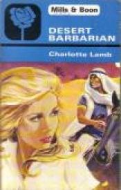 book cover of Desert barbarian (Atlantic large print) by Σάρλοτ Λαμπ