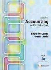 book cover of Accounting : an introduction by E. J. McLaney