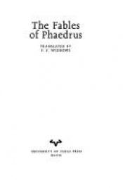 book cover of The Fables of Phaedrus by Fedro