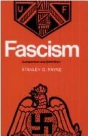 book cover of Fascism, comparison and definition by Stanley G. Payne