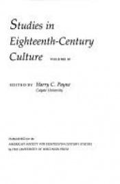 book cover of Studies in Eighteenth-Century Culture. (Studies in Eighteenth-Century Culture) by Harry C. Payne