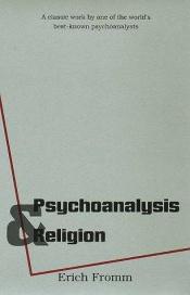 book cover of Psychoanalýza a náboženství by Erich Fromm
