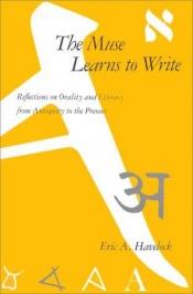 book cover of La musa aprende a escribir: reflexiones sobre oralidad y escritura desde la antiguedad hasta el presente by Eric Havelock