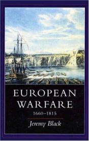 book cover of European Warfare in a Global Context, 1660-1815 by Jeremy Black