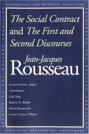 book cover of Social Contract and Discourses (Everyman's Library (Paper)), The by Jean-Jacques Rousseau