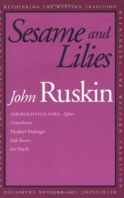 book cover of Sesame and lilies by RUSKIN
