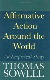 book cover of Affirmative Action Around the World by تامس سول