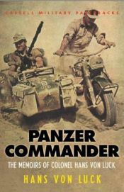 book cover of Panzer Commander: Las memorias del coronel Hans Von Luck by Hans Von Luck