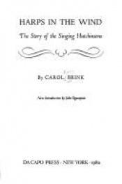 book cover of Harps in the Wind: The Story of the Singing Hutchinsons (Da Capo Press Music Reprint Series) by Carol Ryrie Brink