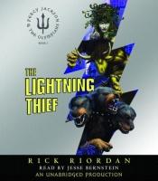 book cover of The Lightning Thief (Percy Jackson and the Olympians, Book 1) - Sea of Monsters, Titan's Curse by Рік Ріордан
