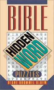 book cover of Bible Hidden Word Puzzles by Diane B. Bloem