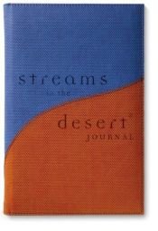 book cover of Streams in the Desert® Deluxe Journal (Journals) by Zondervan Publishing