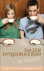 book cover of Daily Inspiration for Students: from the New International Version (Daily Inspiration) by Zondervan Publishing