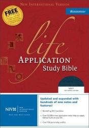 book cover of NIV Life Application Study Bible by Zondervan Publishing