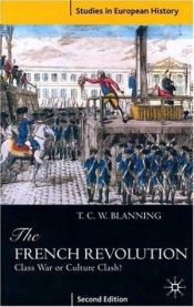 book cover of The French Revolution by Tim Blanning