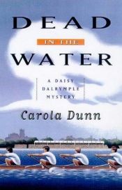 book cover of Dead in the water by Carola Dunn