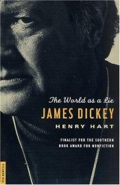 book cover of James Dickey by Henry Hart
