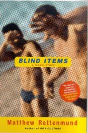 book cover of Blind items by Matthew Rettenmund