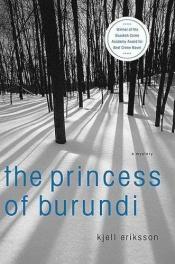 book cover of Burundin prinsessa by Kjell Eriksson
