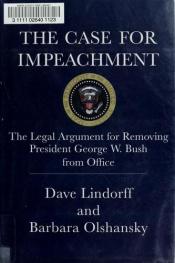book cover of The Case for Impeachment by Dave Lindorff
