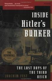 book cover of Undergången : Hitler och slutet på Tredje riket by Joachim Fest