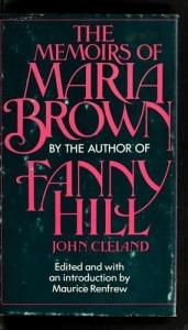 book cover of Memoirs of Maria Brown by John Cleland