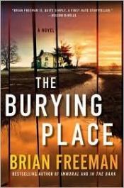 book cover of The Burying Place (Jonathan Stride series, No 5) by Brian Freeman